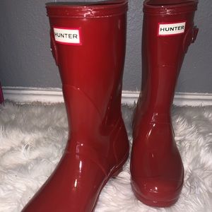 Brand new hunter mid calf boots